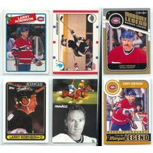 LARRY ROBINSON 9x card lot 1988-2015