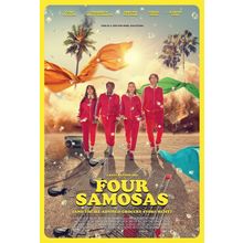 Four Samosas (2022)_0 Movie Film Poster Canvas iconic design
