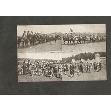 Postcard Hampshire Aldershot Tattoo Series Hounslow Camp Review 1934