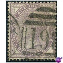 1881 SG171 1d Pale Lilac 14 Dots Good Used