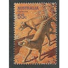 AUS 2008 55c 'MEGAFAUNA- THYLACINE' FINE USED (EBID34-707)