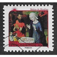 FRA 2011 (60c)(S/A) 'CHRISTMAS - MAITRE DE MOULINS' FINE USED (EBID56-641)