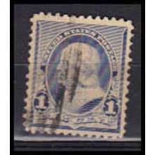 Used 219 1c Benjamin Franklin Almost Very Fine RA0659