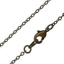 Antique Bronze Color Copper 18 inch chain for Jewelry Making