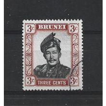 Brunei.SG102 3c Sultan Omar Ali Saifuddin.Fine Used.Aug25b