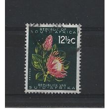 SouthAfrica.SG207 12 1/2c Protea.Variety Unchecked.Fine Used.Aug25d