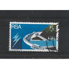SouthAfrica.SG308 5c Aerial view of Dam.Fine Used.Aug25c