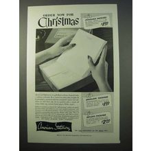 1952 American Stationery Ad - For Christmas