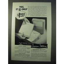 1952 American Stationery Ad