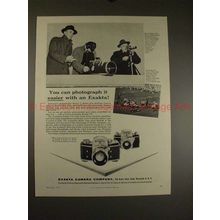 1955 Exakta VX and Exa Camera Ad - Photograph it Easier