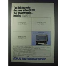 1963 Smith-Corona 33 Electrostatic Copier Ad - More