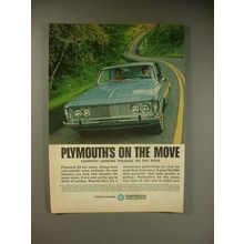 1963 Plymouth Car Ad - On the Move!