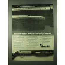 1974 Ithaca Gun Model 37 Featherlight Shotgun Ad