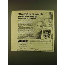 1979 Allstate Insurance Ad - Now That we're Over 50