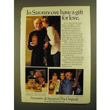 1979 Amaretto di Saronno Ad - A Gift for Love