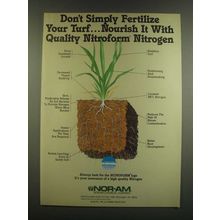 1985 Nor-Am Nitroform Ad - Don't Simply Fertilize