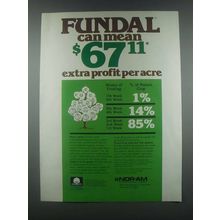 1985 Nor-Am Fundal Ad - Extra Profit per Acre