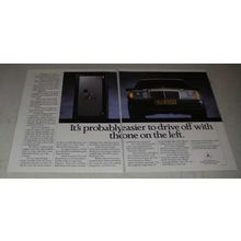 1988 Mercedes-Benz Cars Ad - Easier To Drive Off With the One On the Left