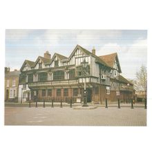 TUDOR HOUSE, SOUTHAMPTON MUSEUM,,, unused vintage postcard 1991 PHOTOGRAPH =