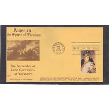 FDC Falkon 1686b 13c Yorktown (Cachet-U/A) CV42302