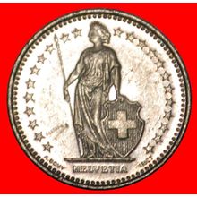 WITH STAR 1983-2021: SWITZERLAND★1/2 FRANC 1984 MINT LUSTER★LOW START★NO RESERVE