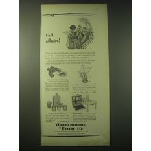 1948 Abercrombie & Fitch Ad - Sard Sportsman Binocular; Stadium Robe; Flask