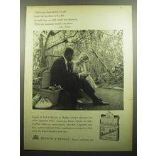 1957 Benson & Hedges Cigarettes Ad - And every shepherd tells his tale