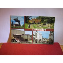 multiview, ALDERSHOT, HAMPSHIRE unused postcard Colourmaster =