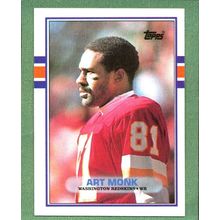 Art Monk #260 1989 Topps
