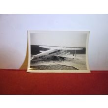 DE HAVILLAND? BIPLANE aircraft photograph.... Aeroplanes.. amateur photo 1930s =