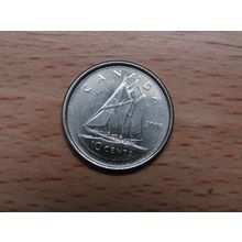 2006 Queen Elizabeth ll 10 Cents Canada Coin