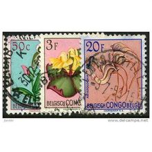 1952 3 different values - #5 fine used (o)
