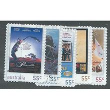 AUS 2008 SET (S/A) 'FAVOURITE FILMS ' (5v)' FINE USED (EBID37-216)