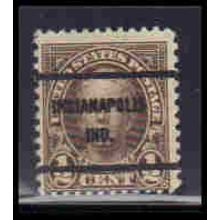 Used 653 1/2c Nathan Hale Average PreCnx KA7038