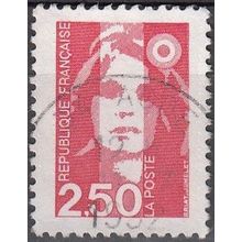 France 1991 Michel 2859A O Cote (2008) 0.50 € Marianne Bicentenaire Cachet rond