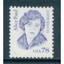 2943 78c Alice Paul Fine MNH Plt/20 UR B1 2 Plt #s L03731