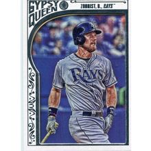 2015 Gypsy Queen Framed White Ben Zobrist #73