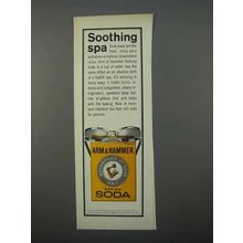 1966 Arm & Hammer Baking Soda Ad - Soothing Spa