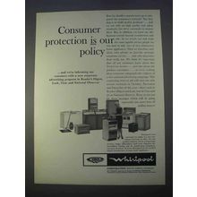 1966 Whirlpool Appliances Ad - Consumer Protection