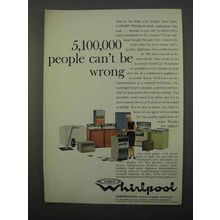 1966 Whirlpool Appliances Ad - 5,100,000 Can't Be Wrong