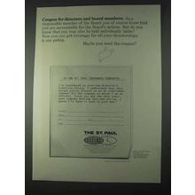 1966 The St. Paul Insurance Companies Ad - Directors