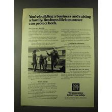 1973 New York Life Insurance Ad - Building Business