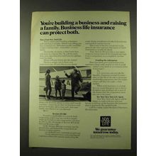 1973 New York Life Insurance Ad - Building Business