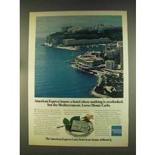 1976 American Express Ad - Lowes Monte-Carlo