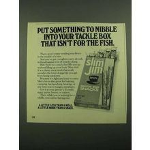 1976 Slim Jim Smoked Beef Snacks Ad - Your Tackle Box
