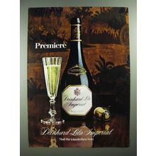 1977 Deinhard Lila Imperial Champagne Ad - in German