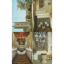 St Marys Church Dedham 1970s 4x Postcard