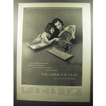 1956 Georges Briard Glass Guild Ad - Many of the qualities that distinguish