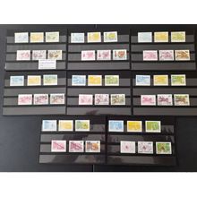 Rwanda 1985 COB 1232 - 1239 essais couleur ND production vivrière poule vache