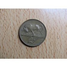 South Africa 1983 2 Cents Coin